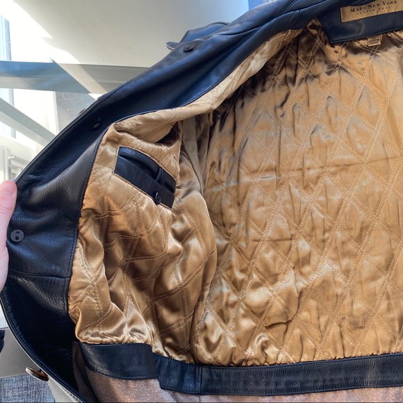 Andrew Marc 100% Leather Jacket - Picture 4 of 6